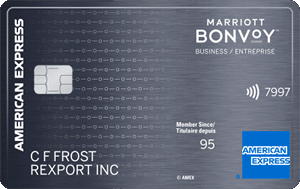 undefinedMarriott Bonvoy Business American Express Card