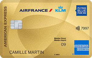 undefinedCarte AIR FRANCE KLM - AMERICAN EXPRESS GOLD