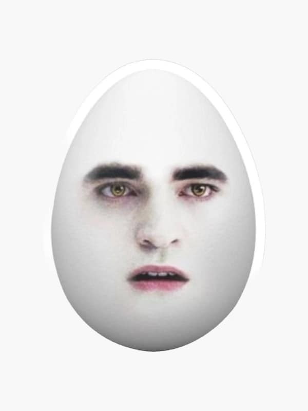 facial expression, egg, oval