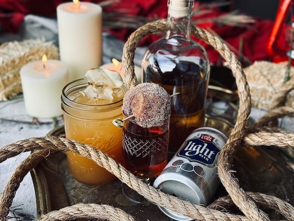 bottle, ingredient, alcoholic drink, food, liquor, basket