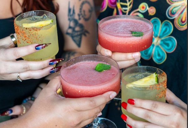 tableware, alcoholic drink, cocktail, juice, non-alcoholic drink, classic cocktail