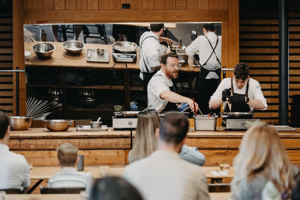 furniture, cooking, restaurant, chef, food, cook