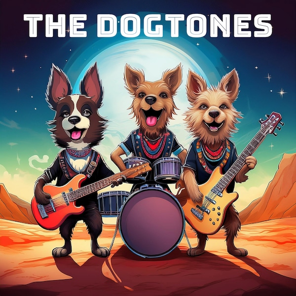 musical instrument, cartoon, guitar accessory, guitar, drum, poster