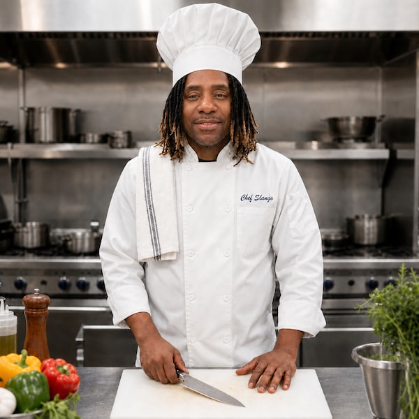 sleeve, uniform, chef, chef's uniform, cook, chief cook