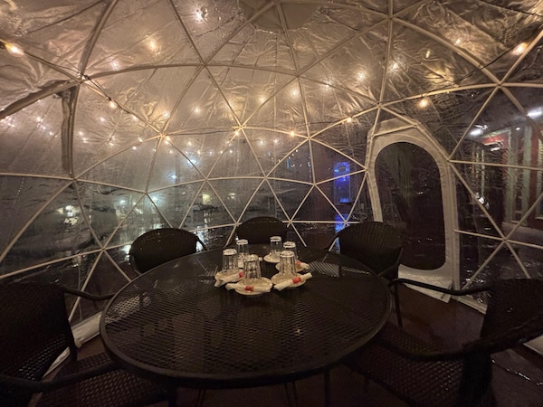 glass, dome