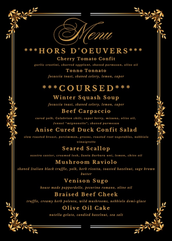 brown, font, restaurant menu, design