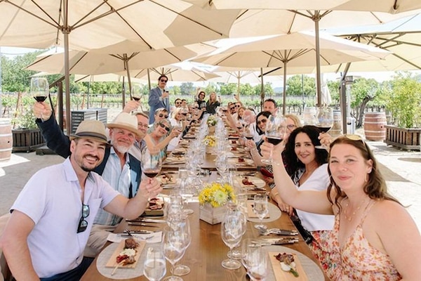 furniture, event, table, umbrella, chair, restaurant