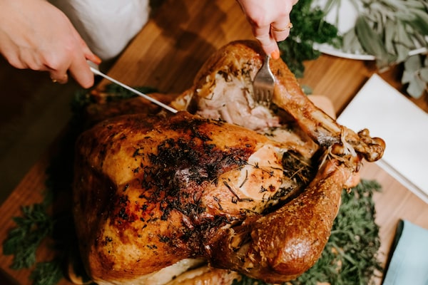 food, turkey meat, tableware, ingredient, drunken chicken, recipe