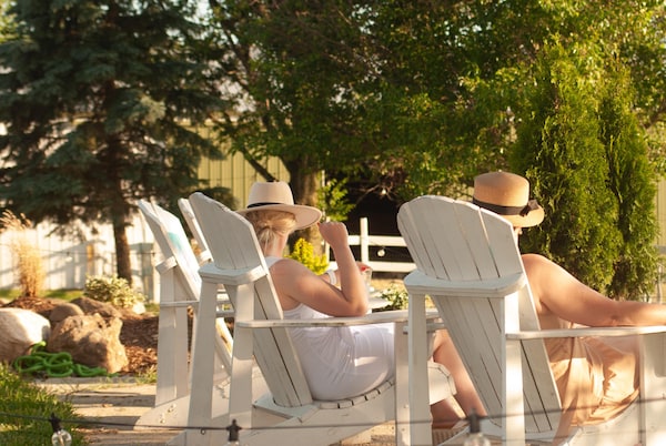 furniture, outdoor furniture, chair, sitting, leisure, comfort