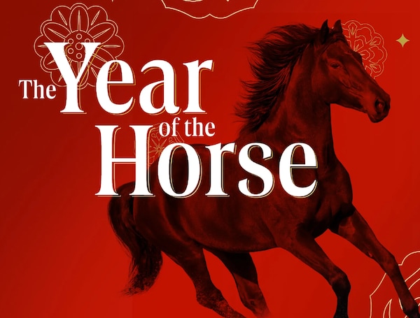 red, horse, working animal, poster, mustang, terrestrial animal