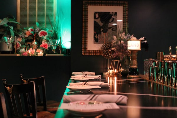 lighting, furniture, restaurant, centrepiece, flower arranging, floristry
