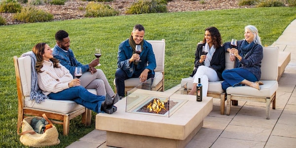 plant, table, outdoor furniture, social group, leisure, community