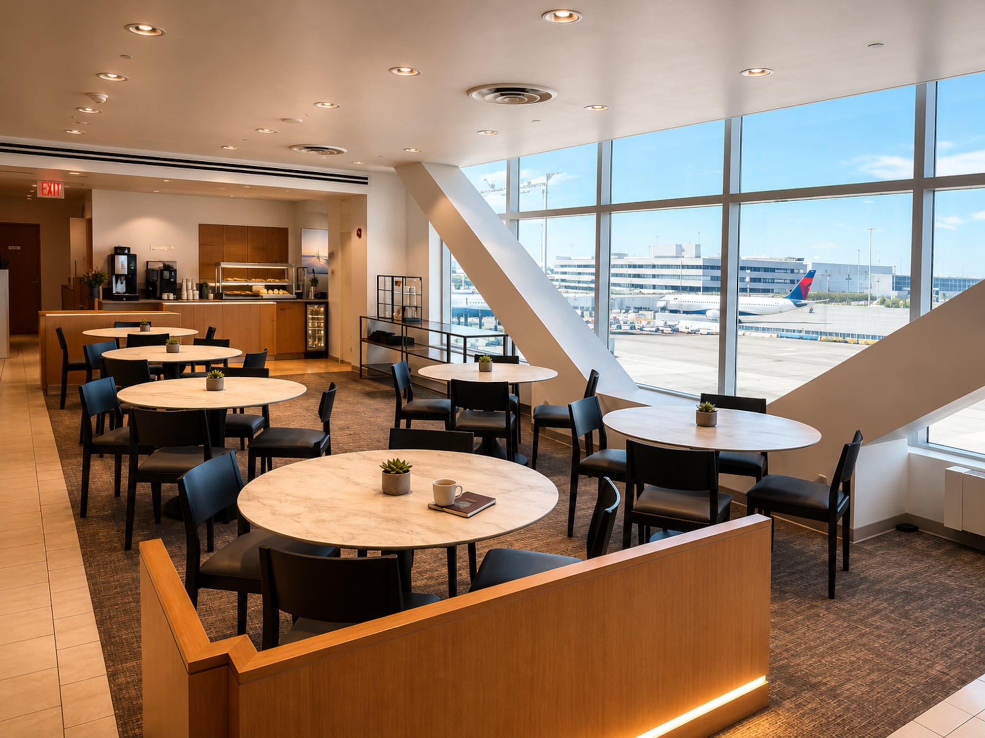 #1 of 2 slides of Air India Lounge