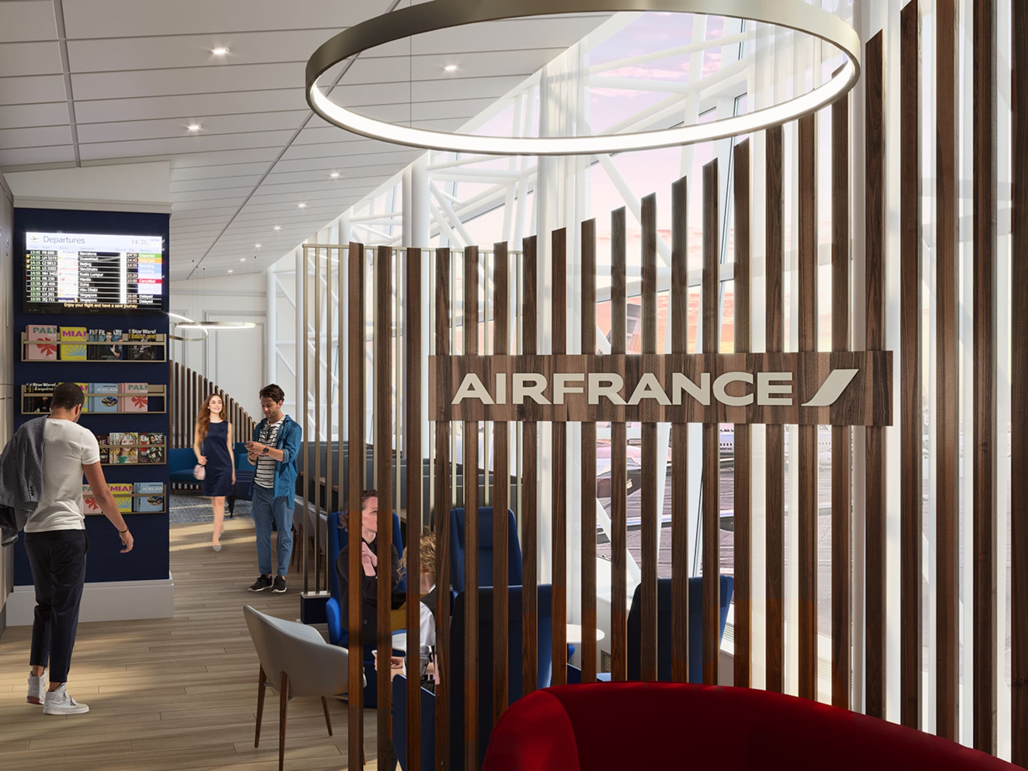 #1 of 5 images of Air France/KLM Lounge operated by Plaza Premium Group
